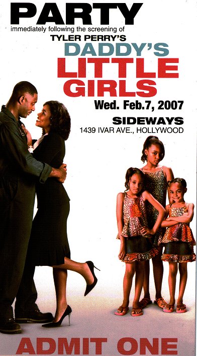 Daddy's Little Girls premiere afterparty ticket