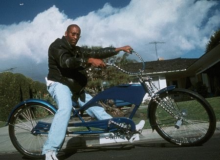 John on the Baby Boy set