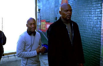 John directing Samuel L. Jackson