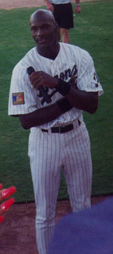 Michael Jordan at the Space Jam shoot - August 10, 1995